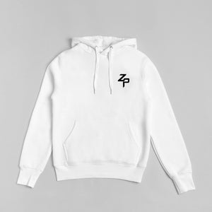 Zac Purton Standard Fit White Hoodie