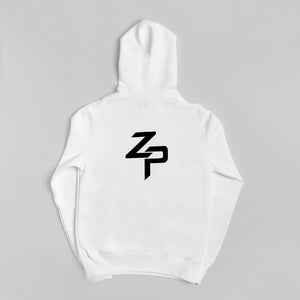 Zac Purton Standard Fit White Hoodie